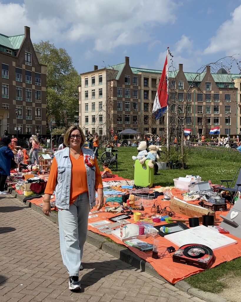 Slingermarkt op Koningsdag in Helmond